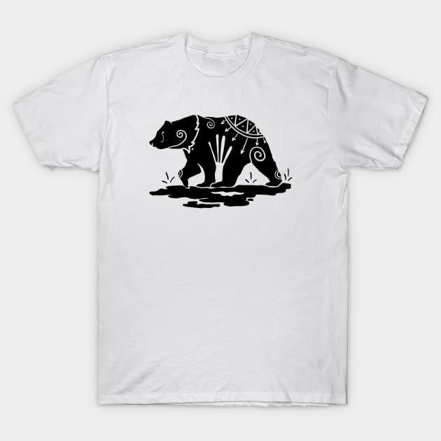 The Mighty Bear T-Shirt by Raywolf